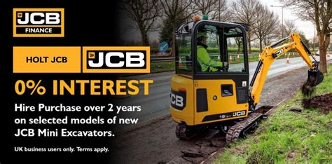 mini digger 0 finance|jcb finance mini excavators.